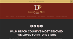 Desktop Screenshot of decoroncemore.com